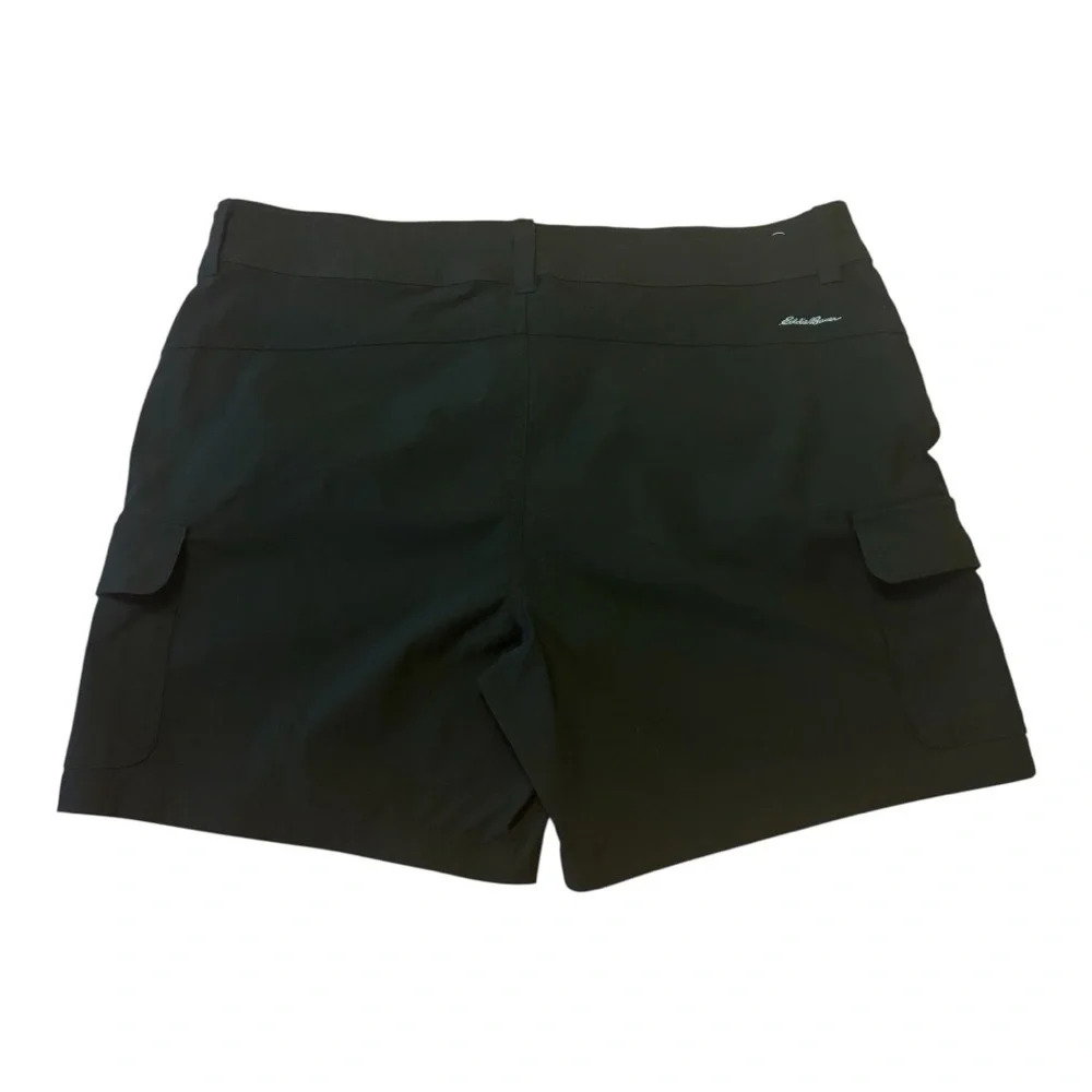 Eddie Bauer Women's Black Cargo Shorts